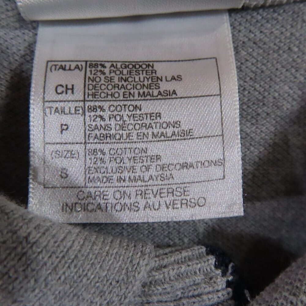Vintage The Disney Store‎ Polo Shirt Mens Small Walt Disney Studios Gray Tigger - Picture 5 of 9